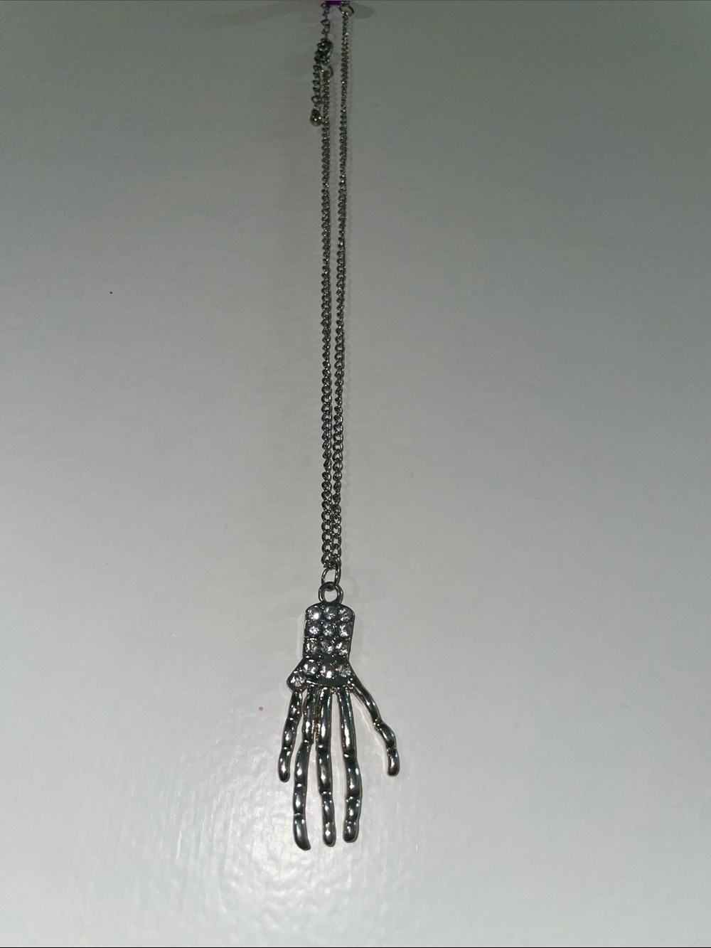 Skeleton Hand Pendant Necklace - Women Jewelry